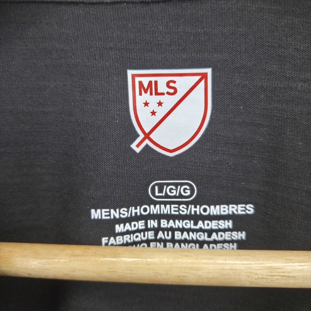 Minnesota United FC MLS T-Shirt Men’s Large Black MIN Graphic Tee Soccer - Picture 3 of 4
